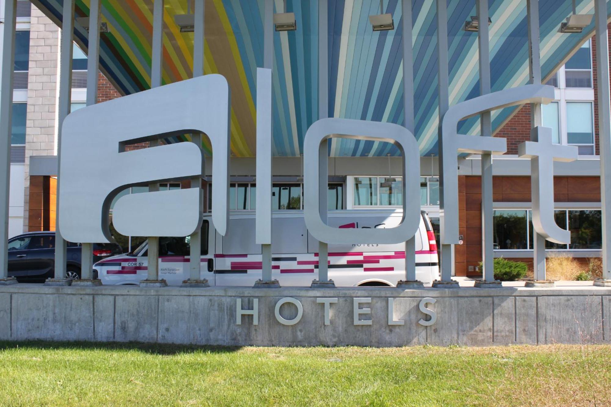 Aloft Syracuse Inner Harbor Buitenkant foto